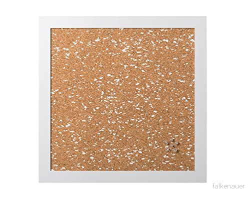 Bi Office, Memoboard B&W, kork med vita EVA inlägg, vit MDF ram, 45 x cm 5603750479598