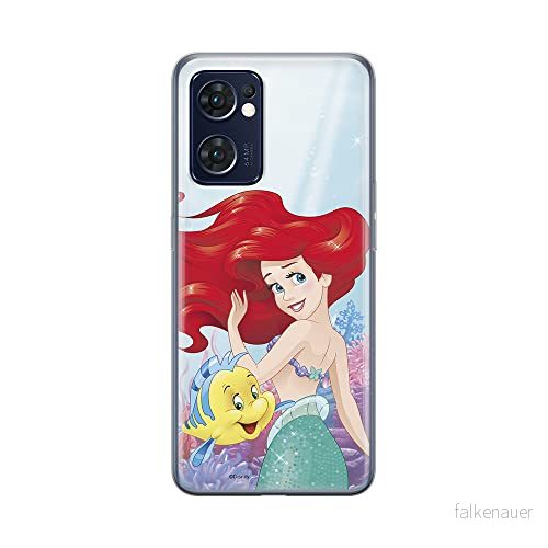 ERT GROUP mobiltelefonfodral för Oppo RENO 7 5G originalt och officiellt licensierat Disney mönster Ariel & Flounder 001 optimalt anpassad till formen på mobiltelefonen, fodral tillverkad av TPU plast 5905511301545
