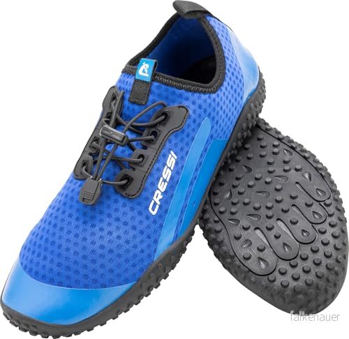 Cressi Sonar Shoes Unisex Vuxen Vattensko med Mikroperforerat Tyg, Blå/Ljusblå, 41 EU (7 UK) 8022983224053