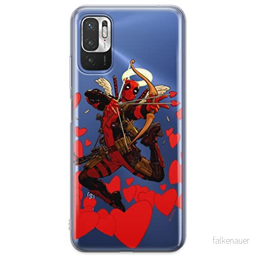 ERT GROUP mobiel telefoonhoesje voor Xiaomi REDMI NOTE 10 5G / POCO M3 PRO origineel en officieel erkend Marvel patroon Deadpool 011 aangepast aan de vorm van mobiele telefoon, gedeeltelijk bedrukt 5904805615511