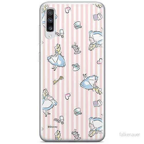 ERT GROUP mobiltelefonfodral för Samsung A70 originalt och officiellt licensierat Disney mönster Alice 001 optimalt anpassad till formen på mobiltelefonen, fodral tillverkad av TPU plast 5902980409024