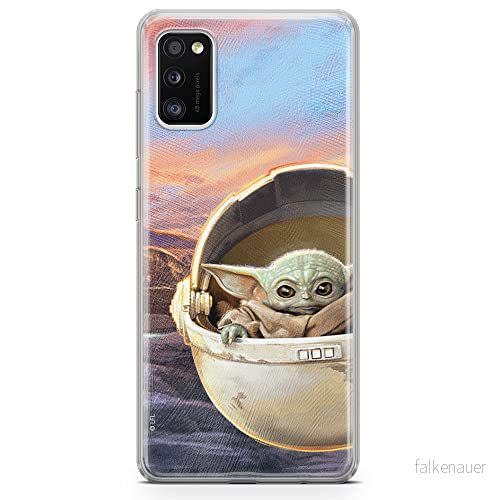 ERT GROUP mobiltelefonfodral för Samsung A41 originalt och officiellt licensierat Star Wars mönster Baby Yoda 005 optimalt anpassad till formen på mobiltelefonen, fodral tillverkad av TPU plast 5903537648057