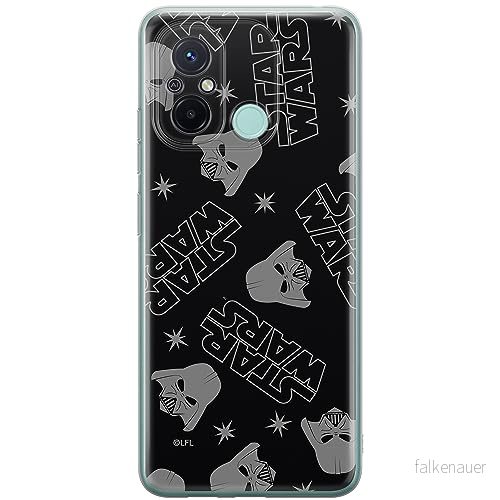 ERT GROUP mobiltelefonfodral för Xiaomi REDMI 12C/ 11A originalt och officiellt licensierat Star Wars mönster Darth Vader 009, fodral tillverkad av TPU plast 5905511841836