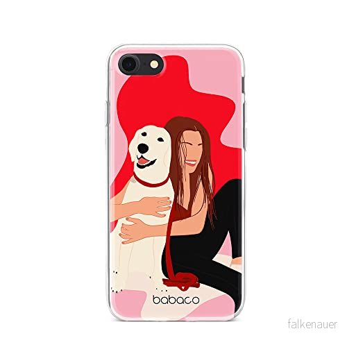 ERT GROUP mobiltelefonfodral för Iphone 7/8/ SE 2/ 3 originalt och officiellt licensierat Babaco mönster Dogs 006 optimalt anpassad till formen på mobiltelefonen, fodral tillverkad av TPU plast 5905131002327