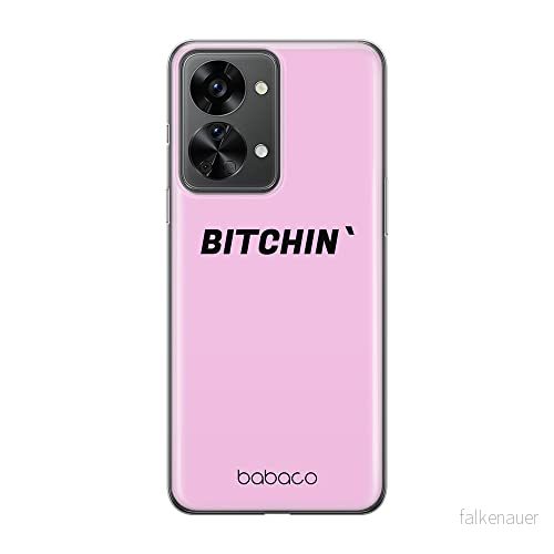ERT GROUP mobiltelefonfodral för Oneplus NORD 2T 5G originalt och officiellt licensierat Babaco mönster 90's Girl 011 optimalt anpassad till formen på mobiltelefonen, fodral tillverkad av TPU plast 5905511270124