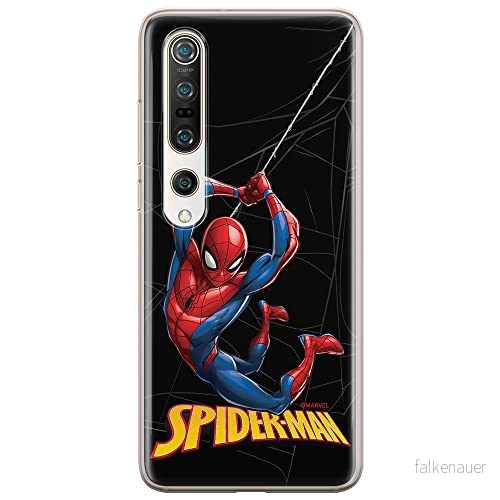 ERT GROUP mobiltelefonfodral för Xiaomi MI 10 / PRO originalt och officiellt licensierat Marvel mönster Spider Man 019 anpassad till formen på mobiltelefonen, fodral tillverkad av TPU plast 5904805203640