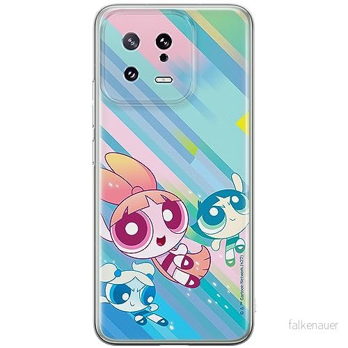 ERT GROUP mobiltelefonfodral för Xiaomi 13 originalt och officiellt licensierat The Powerpuff Girls mönster 037, fodral tillverkad av TPU plast 5905511982126