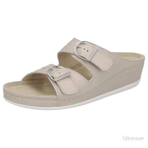 Berkemann Dam Lüneburg Pantoletter, Guld metallic, 42 EU 4049261914981