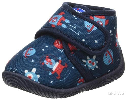 Chicco Unisex barn Taxo polska tofflor, blå, 27 EU 8051182168660