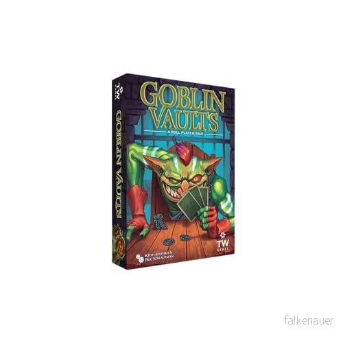 Thunderworks Games Goblin Vaults spel Strategispel för budgivning och kortplacering Åldrar 14 år Familjespel 15 spelare 3045 minuter Tillverkad av 196852410170