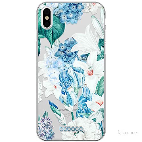 ERT GROUP mobiltelefonfodral för Iphone XS Max originalt och officiellt licensierat Babaco mönster Flowers 026 optimalt anpassad till formen på mobiltelefonen, gedeeltelijk transparant 5905131261472