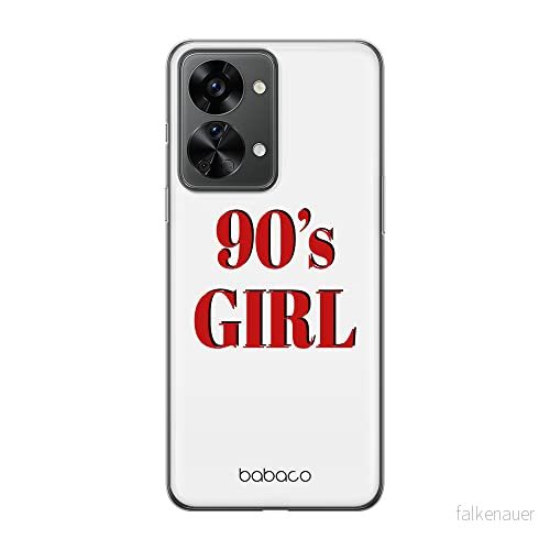 ERT GROUP mobiltelefonfodral för Oneplus NORD 2T 5G originalt och officiellt licensierat Babaco mönster 90's Girl 001 optimalt anpassad till formen på mobiltelefonen, fodral tillverkad av TPU plast 5905511268183