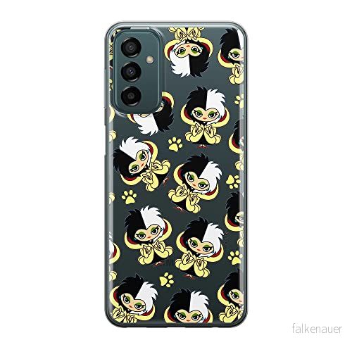 ERT GROUP mobiltelefonfodral för Samsung A13 4G originalt och officiellt licensierat Disney mönster Cruella 007 optimalt anpassad till formen på mobiltelefonen, gedeeltelijk transparant 5905131493101