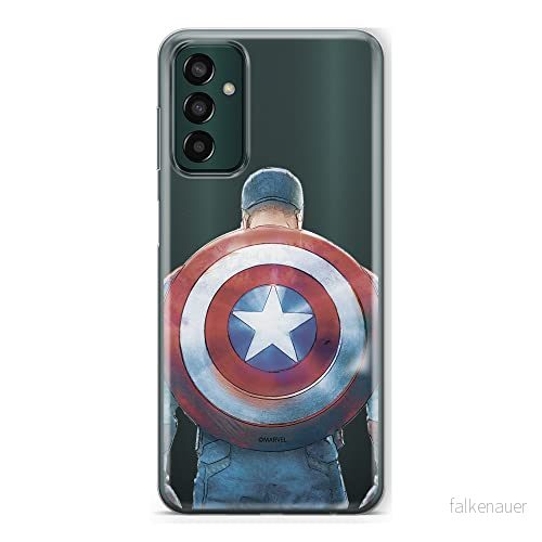 ERT GROUP mobiltelefonfodral för Samsung M13 4G originalt och officiellt licensierat Marvel mönster Captain America 002 optimalt anpassad till formen på mobiltelefonen, gedeeltelijk transparant 5905511326739