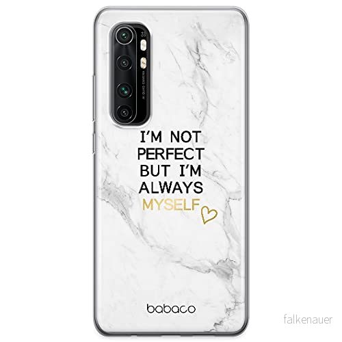 ERT GROUP mobiltelefonfodral för Xiaomi MI NOTE 10 Lite originalt och officiellt licensierat Babaco mönster Positive vibes 005 anpassad till formen på mobiltelefonen, fodral tillverkad av TPU plast 5903932952179