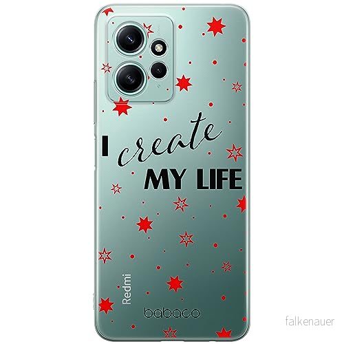 ERT GROUP mobiltelefonfodral för Xiaomi REDMI NOTE 12 4G originalt och officiellt licensierat Babaco mönster Positive vibes 006 anpassad till formen på mobiltelefonen, gedeeltelijk transparant 5905511943363