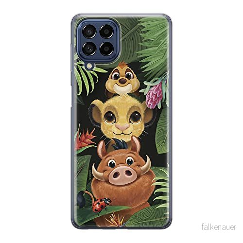 ERT GROUP mobiltelefonfodral för Samsung M33 5G originalt och officiellt licensierat Disney mönster Simba & Friends 003 optimalt anpassad till formen på mobiltelefonen, fodral tillverkad av TPU plast 5905511340551
