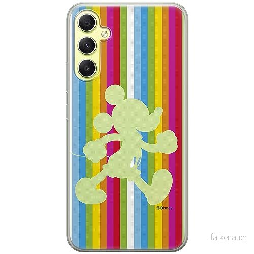 ERT GROUP mobiltelefonfodral för Samsung A34 5G originalt och officiellt licensierat Disney mönster Mickey 028 optimalt anpassad till formen på mobiltelefonen, gedeeltelijk transparant 5905511774028