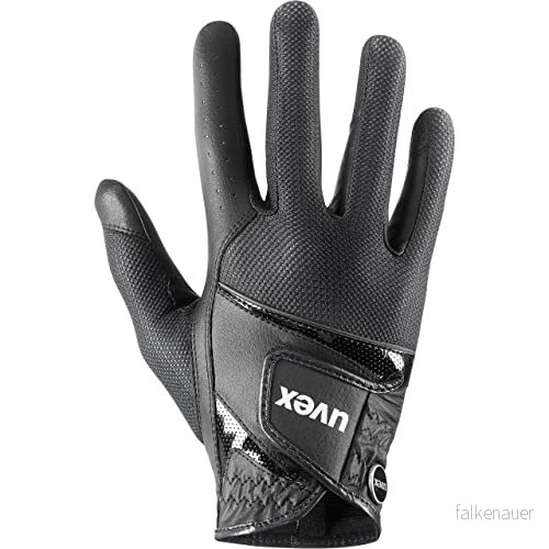 uvex sumair flexibel ridhandske för dam och herr hållbar optimal ventilation black 9 4043197322346