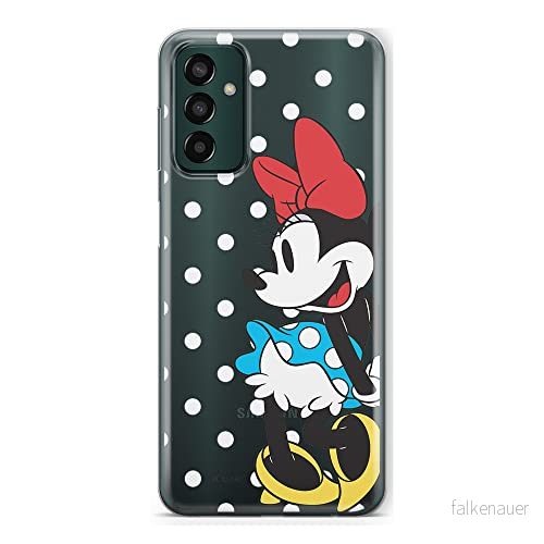 ERT GROUP mobiltelefonfodral för Samsung M13 4G originalt och officiellt licensierat Disney mönster Minnie 034 optimalt anpassad till formen på mobiltelefonen, gedeeltelijk transparant 5905511323288