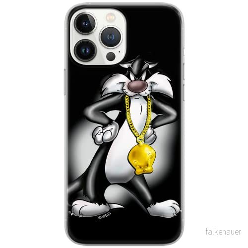 ERT GROUP mobiltelefonfodral för Samsung A11 / M11 originalt och officiellt licensierat Looney Tunes mönster Sylvester 002 anpassad till formen på mobiltelefonen, fodral tillverkad av TPU plast 5903040497371