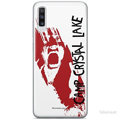 ERT GROUP mobiltelefonfodral för Samsung A70 originalt och officiellt licensierat Horror mönster Friday the 13th 010 optimalt anpassad till formen på mobiltelefonen, fodral tillverkad av TPU plast 5905511102173