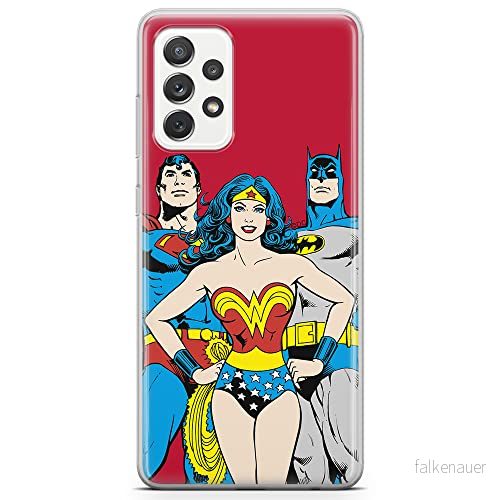 ERT GROUP mobiltelefonfodral för Samsung A72 5G originalt och officiellt licensierat DC mönster Justice League 003 optimalt anpassad till formen på mobiltelefonen, fodral tillverkad av TPU plast 5903040082782
