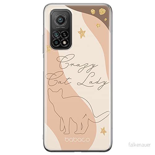 ERT GROUP mobiltelefonfodral för Xiaomi MI 10 LITE originalt och officiellt licensierat Babaco mönster Cats 009 optimalt anpassad till formen på mobiltelefonen, fodral tillverkad av TPU plast 5905131066039