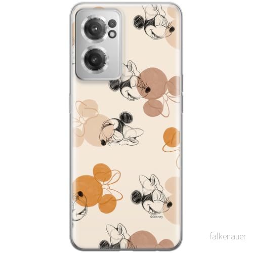 ERT GROUP mobiltelefonfodral för OnePlus NORD CE 2 originalt och officiellt licensierat Disney mönster Minnie 075 optimalt anpassad till formen på mobiltelefonen, fodral tillverkad av TPU plast 5905795027100