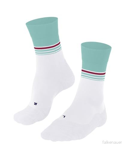 Falke Dam Löparstrumpor RU4 Endurance Cool W - Funktionellt Garn Antiblåsning - Vit Stripe - 37-38 - 1 par 4067112813931