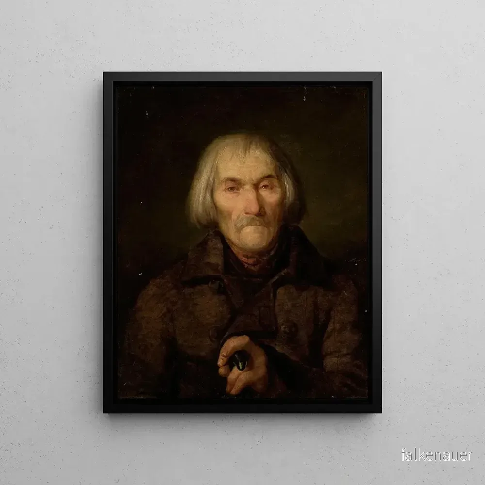 Målning Portrait av en gammal man – Aleksander Rycerski | Konsttryck Målning Portrait av en gammal man – Aleksander Rycerski | Konsttryck