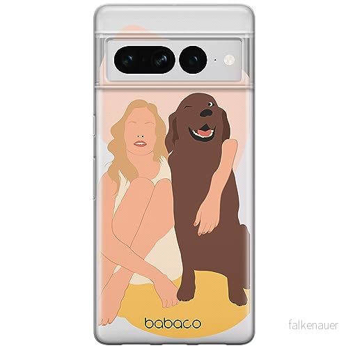 ERT GROUP mobiltelefonfodral för Google PIXEL 7 PRO originalt och officiellt licensierat Babaco mönster Dogs 007 optimalt anpassad till formen på mobiltelefonen, gedeeltelijk transparant 5905795171797