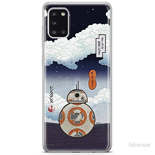 ERT GROUP mobiltelefonfodral för Samsung A31 originalt och officiellt licensierat Star Wars mönster BB 8 011 optimalt anpassad till formen på mobiltelefonen, fodral tillverkad av TPU plast 5903040217535