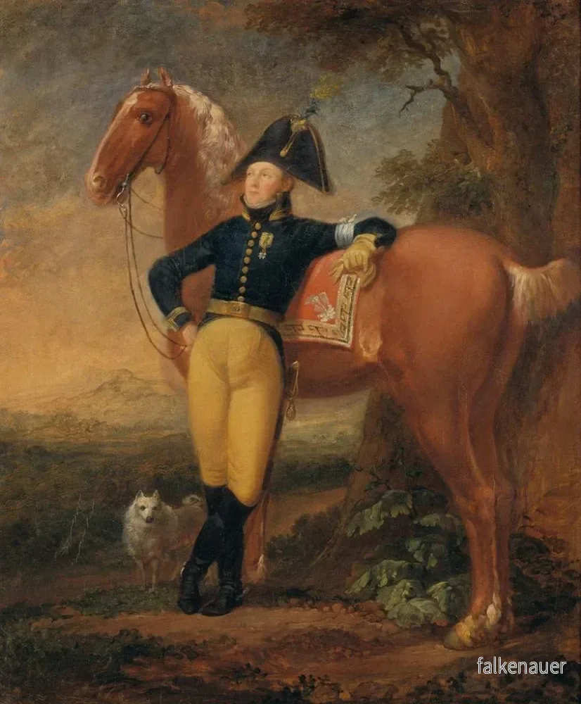 Målning Johan Adam von Gertten - Alexander Laurus | Konsttryck - Bild 2