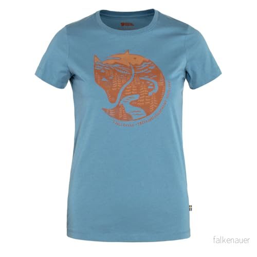 FJALLRAVEN Arctic Fox Print T Shirt W Kortärmad tröja Dam 7323450867140