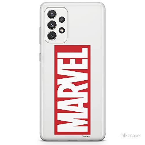 ERT GROUP mobiltelefonfodral för Samsung A73 5G originalt och officiellt licensierat Marvel mönster 007 optimalt anpassad till formen på mobiltelefonen, gedeeltelijk transparant 5904805513350