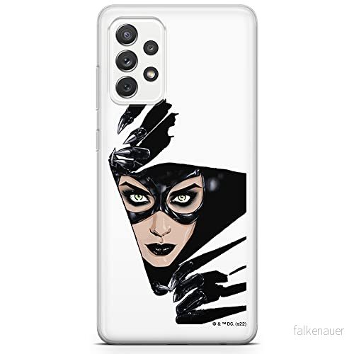 ERT GROUP mobiltelefonfodral för Samsung A73 5G originalt och officiellt licensierat DC mönster Catwoman 008 optimalt anpassad till formen på mobiltelefonen, fodral tillverkad av TPU plast 5905131556554