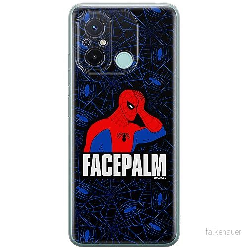 ERT GROUP mobiltelefonfodral för Xiaomi REDMI 12C/ 11A originalt och officiellt licensierat Marvel mönster Spider Man 029 anpassad till formen på mobiltelefonen, fodral tillverkad av TPU plast 5905795006730