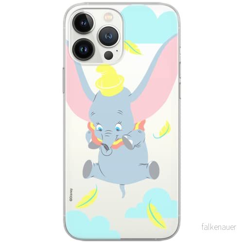 ERT GROUP mobiltelefonfodral för Xiaomi Redmi Note 11T 5G/11S 5G/POCO M4 Pro 5G originalt och officiellt licensierat Disney mönster Dumbo 014, gedeeltelijk transparant 5904805626197