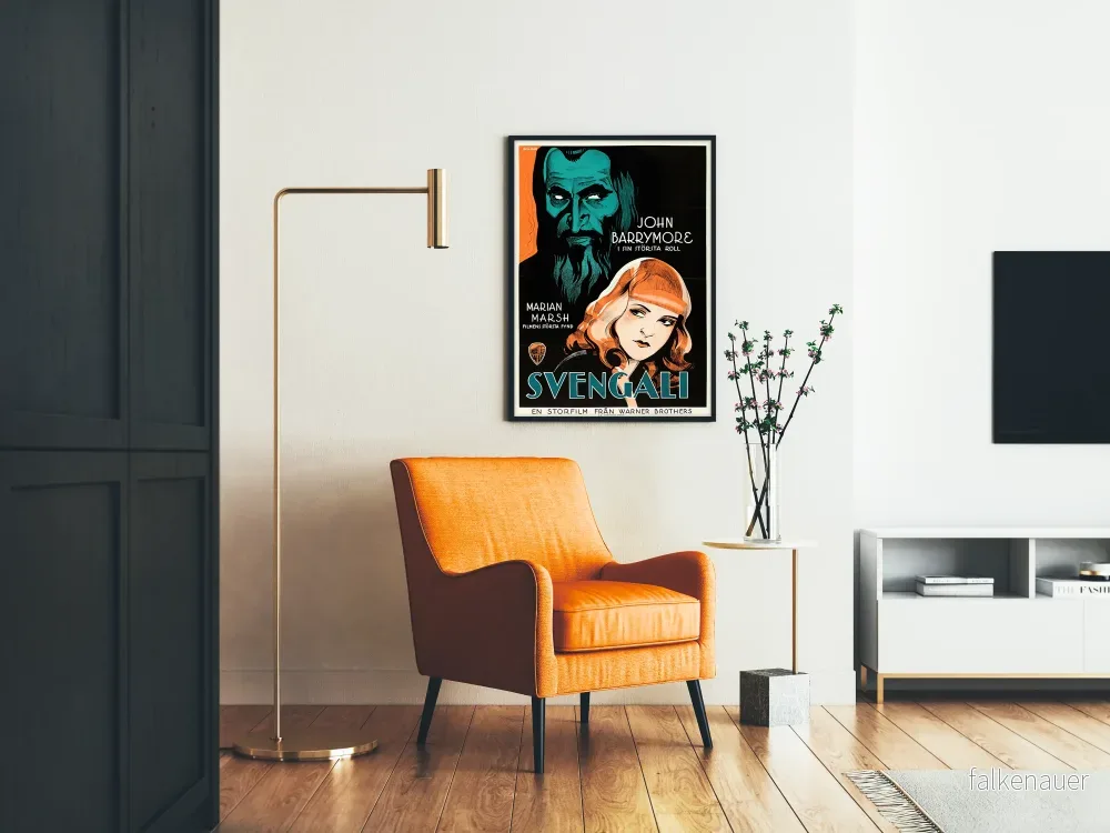 Vintageposter Svengali med John Barrymore och Marian Marsh - Bild 2