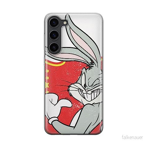 ERT GROUP mobiltelefonfodral för Samsung S23 PLUS originalt och officiellt licensierat Looney Tunes mönster Bugs 010 optimalt anpassad till formen på mobiltelefonen, fodral tillverkad av TPU plast 5905511448554
