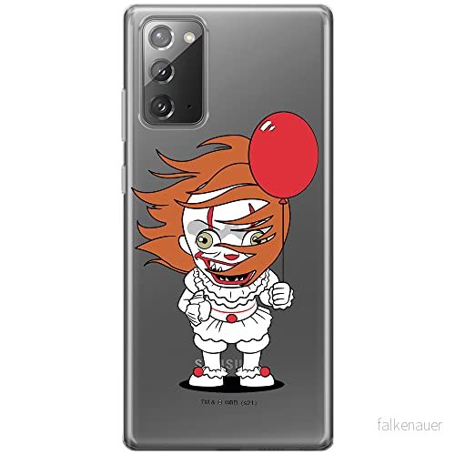 ERT GROUP mobiltelefonfodral för Samsung GALAXY NOTE 20 originalt och officiellt licensierat Horror mönster It 005 optimalt anpassad till formen på mobiltelefonen, gedeeltelijk transparant 5905131955289