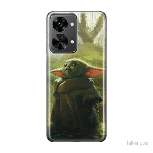 ERT GROUP mobiltelefonfodral för Oneplus NORD 2T 5G originalt och officiellt licensierat Star Wars mönster Baby Yoda 017 optimalt anpassad till formen på mobiltelefonen, fodral tillverkad av TPU plast 5905511272296