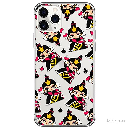 ERT GROUP mobiltelefonfodral för Iphone 11 PRO MAX originalt och officiellt licensierat Disney mönster Queen of Hearts 002 optimalt anpassad till formen på mobiltelefonen, gedeeltelijk transparant 5905131432766
