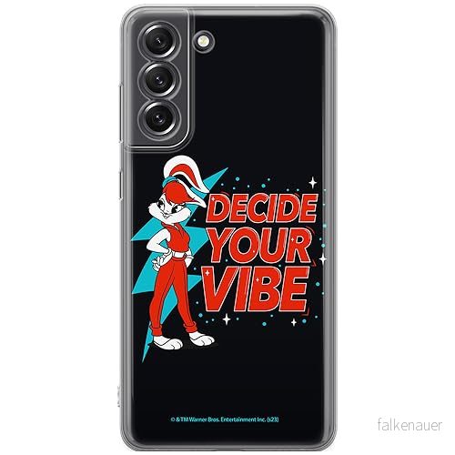 ERT GROUP mobiltelefonfodral för Samsung S21 FE originalt och officiellt licensierat Looney Tunes mönster Lola 007 optimalt anpassad till formen på mobiltelefonen, fodral tillverkad av TPU plast 5905795070465
