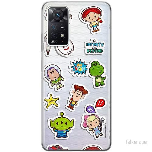 ERT GROUP mobiltelefonfodral för Xiaomi REDMI NOTE 11 PRO 5G/ 4G originalt och officiellt licensierat Disney mönster Toy Story 015, gedeeltelijk transparant 5905795048785