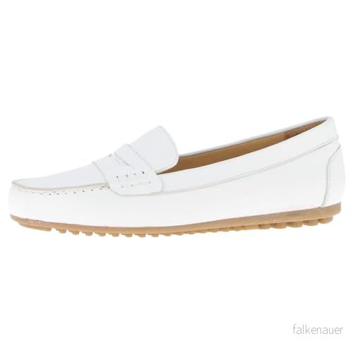 Andrea Conti dam mockasin, Vit, 39 EU 4065139883425