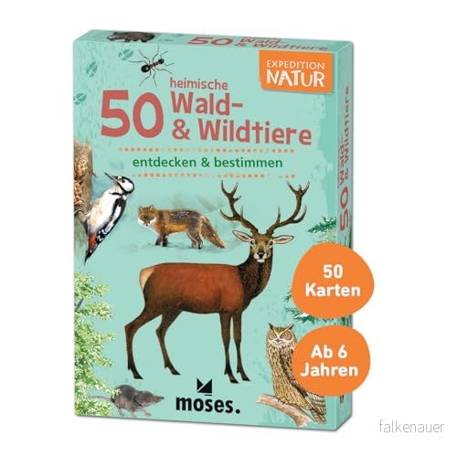 Expedition Natur. 50 heimische Wald & Wildtiere: entdecken bestimmen 4033477097392