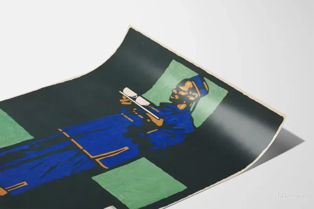 Vintageposter Marco-Polo-Tee - Illustration Art Déco - Bild 3