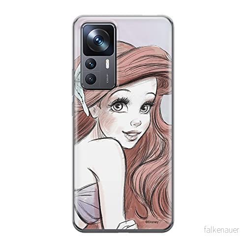 ERT GROUP mobiltelefonfodral för Xiaomi 12T/12T pro/K50 Ultra originalt och officiellt licensierat Disney mönster Ariel 005 anpassad till formen på mobiltelefonen, fodral tillverkad av TPU plast 5905511569655
